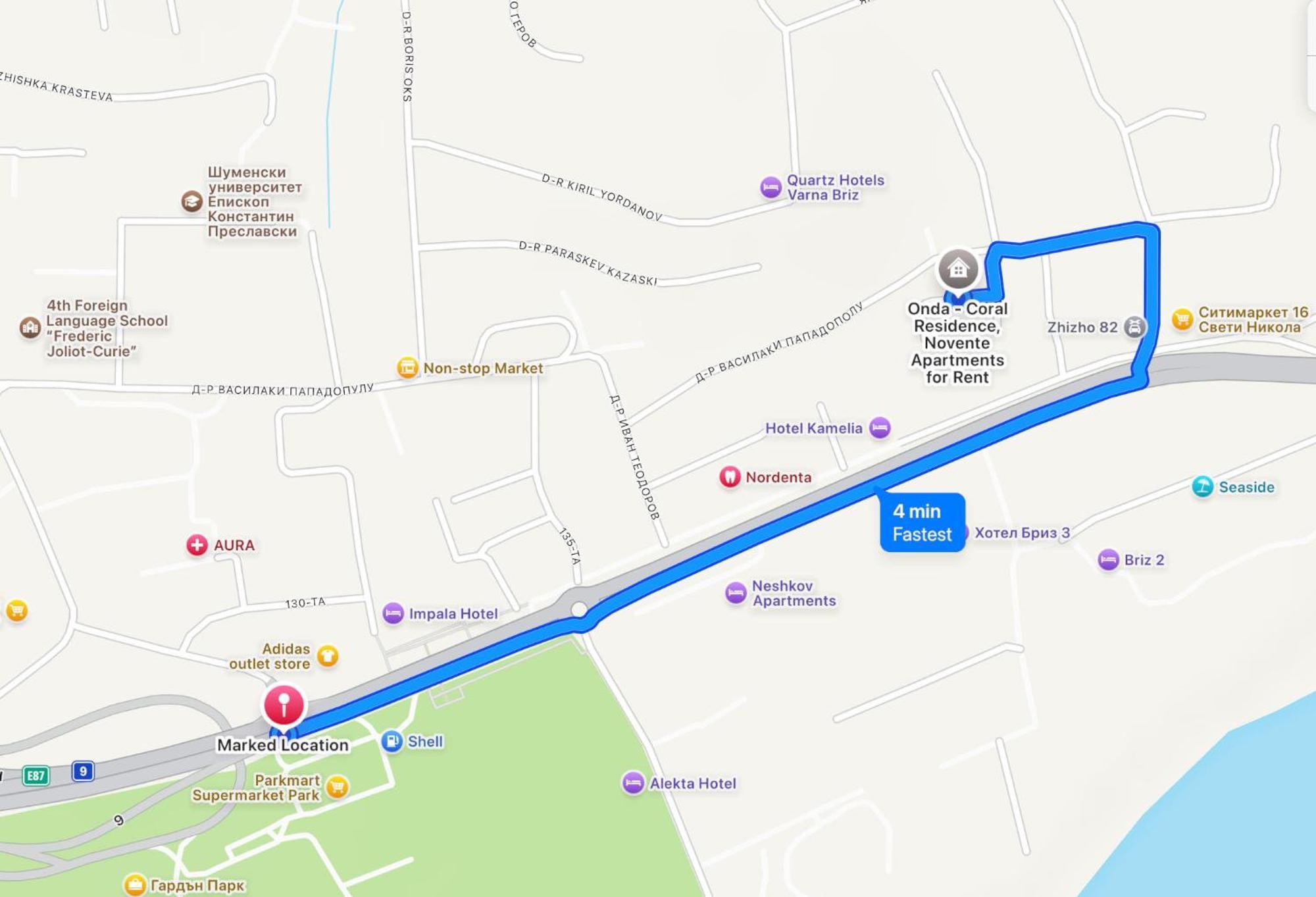Onda - Coral Complex With Parking & Pool Appartamento Varna